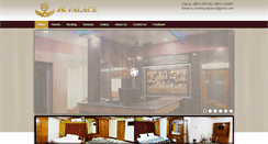 Desktop Screenshot of jkpalace.com